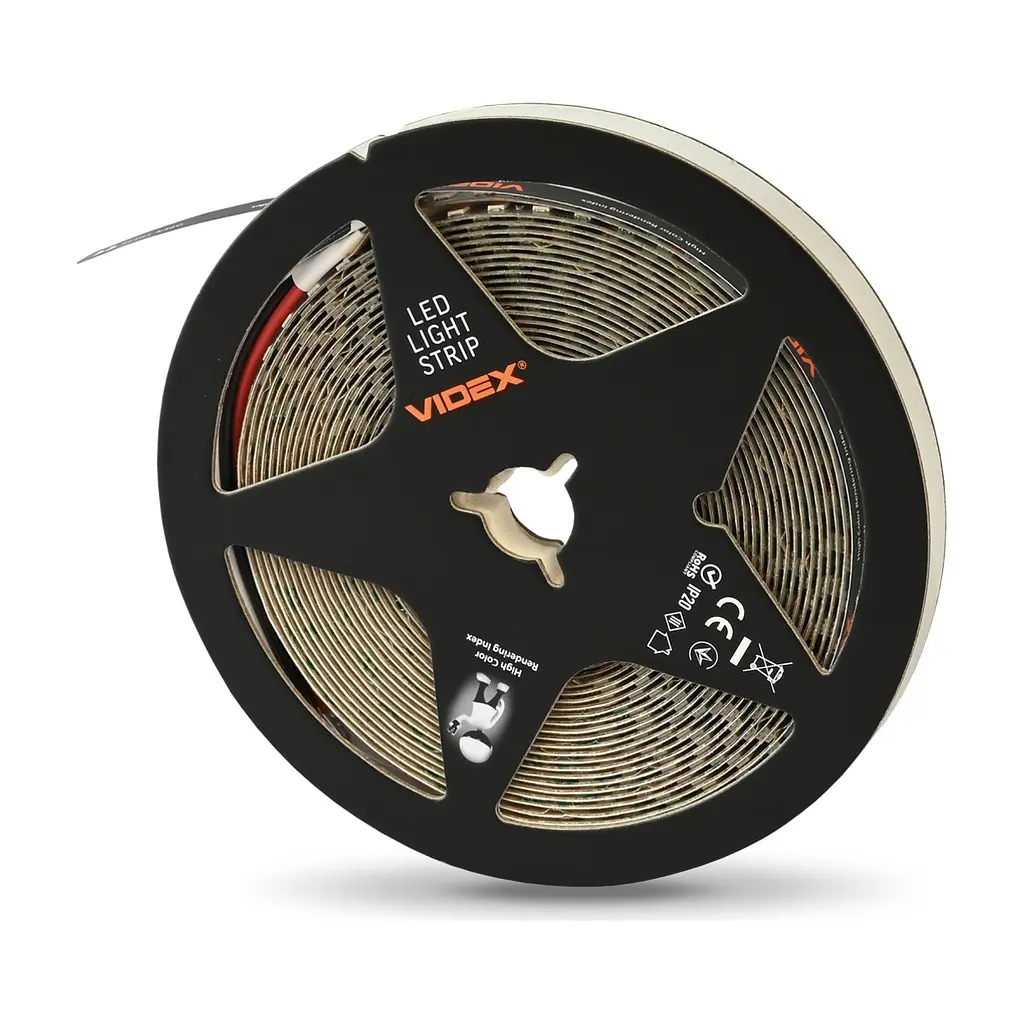 Світлодіодна стрічка Videx DC12V 60W 5M 6000K Ra98 IP20 5м (VL-LST28144-12126-B5) - фото 2