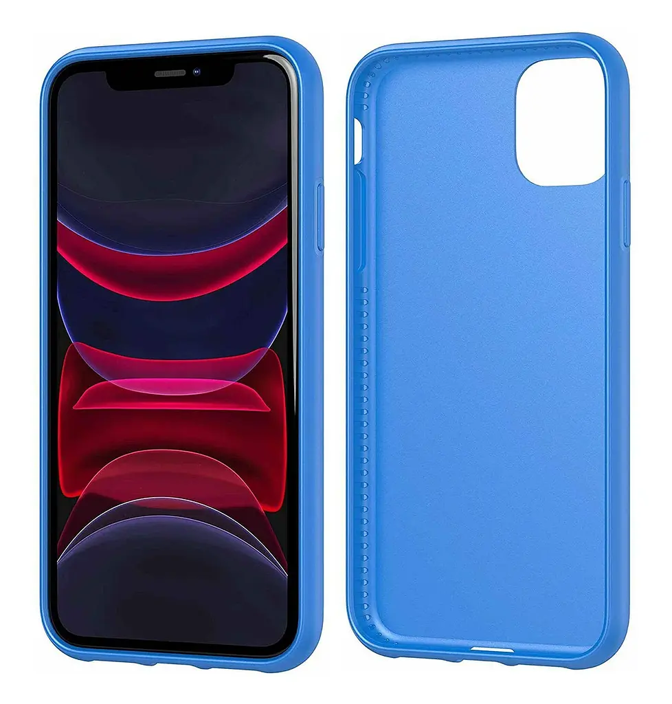 Протиударний чохол із антимікробним покриттям Tech21 Studio Colour для iPhone 11 (6.1") Bold From The Blue - фото 6