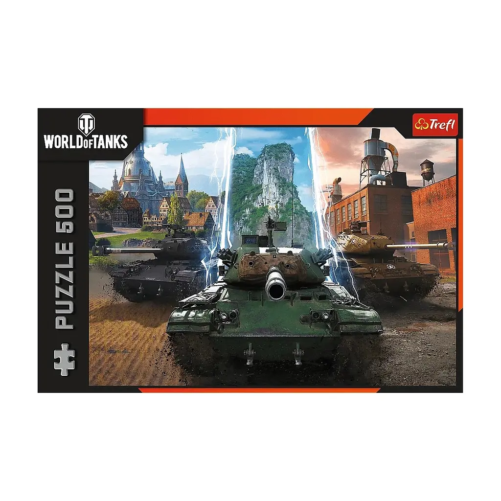 Пазл Trefl World of Tanks, Час діяти 500 елементів (5900511375350) - фото 3
