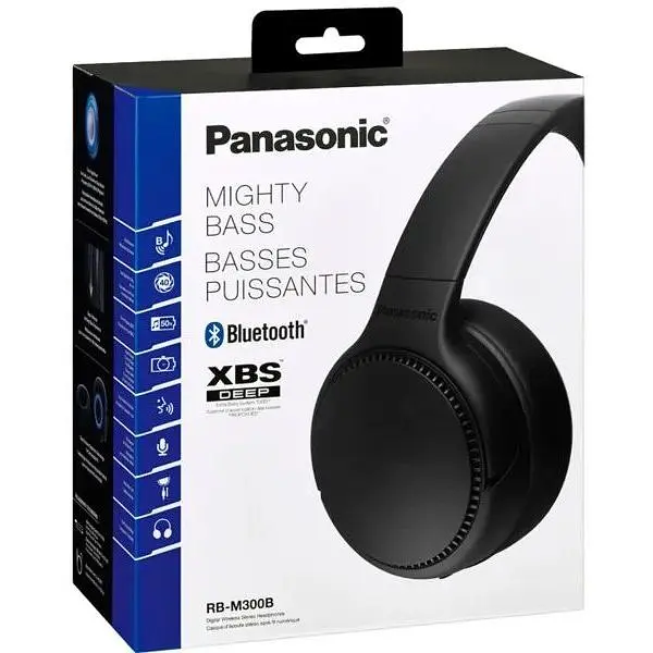 Наушники беспроводные Panasonic RB-m300BGE-K черные - фото 4