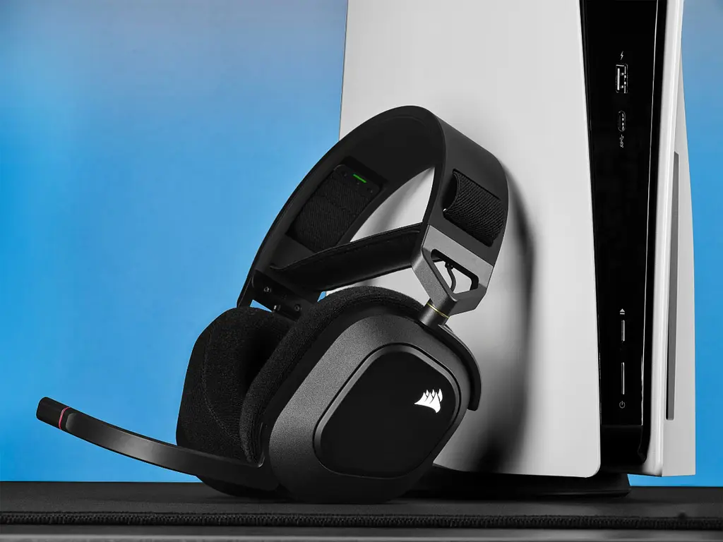 Навушники з мікрофоном Corsair HS80 RGB Wireless (CA-9011235) - фото 9