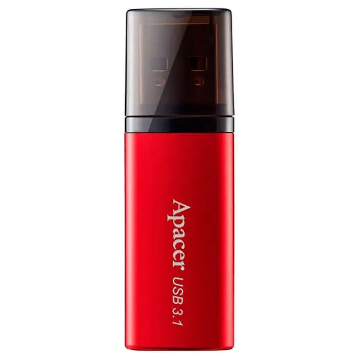Флеш-накопитель Apacer USB3.1 64GB AH25B Red (AP64GAH25BR-1) - фото 2