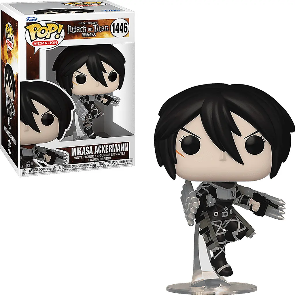 Фигурка Funko Pop! Attack on Titan: Микаса Акерманн 9.6 см [67929] [118177] - фото 3