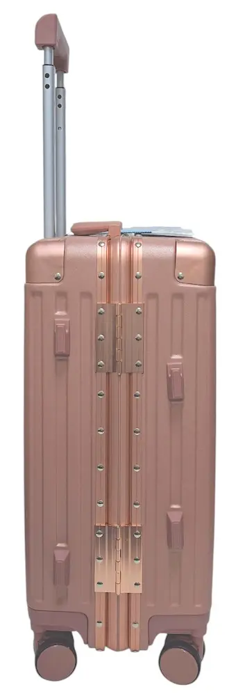 Валіза маленька для ручної поклажі S Madisson Snowball 66503 S 53x37x22 см 100% полікарбонат Рожеве золото - фото 5
