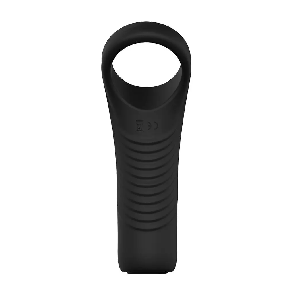 Віброкільце Dream Toys Couples Enhancer, 9,7 см (чорний) - фото 7