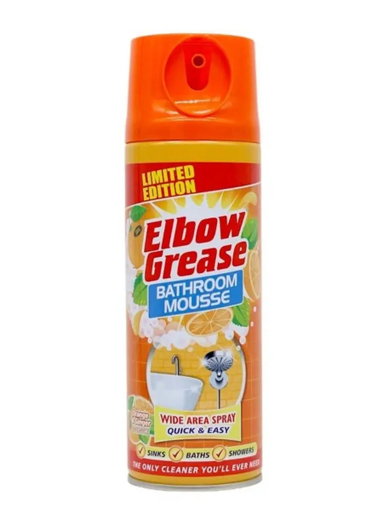 Мус-піна для ванної кімнати Elbow Grease Bathroom Mousse Orange & Ginger 400 мл