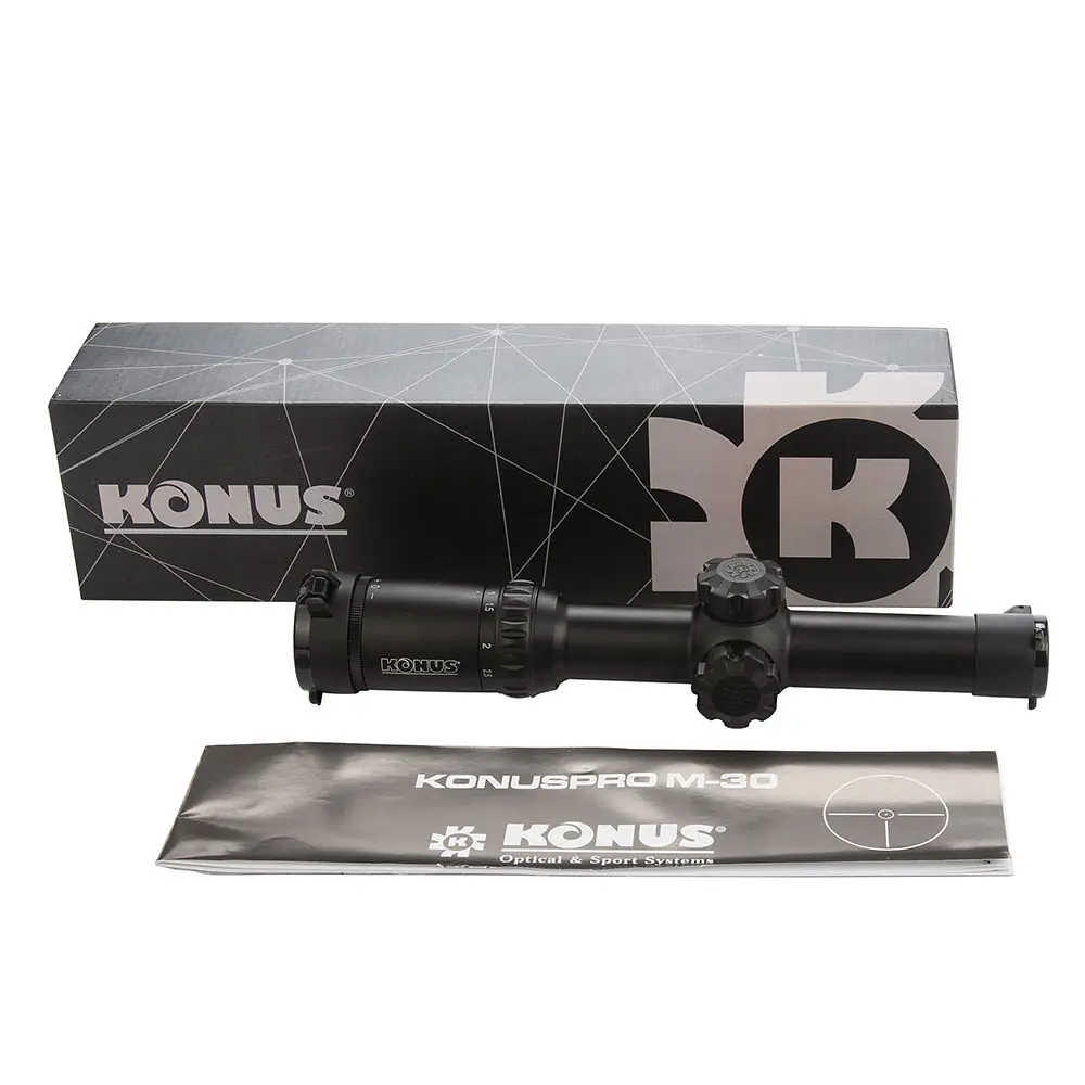 Оптичний приціл KONUS KONUSPRO M-30 1-4x24 Circle Dot IR - фото 4