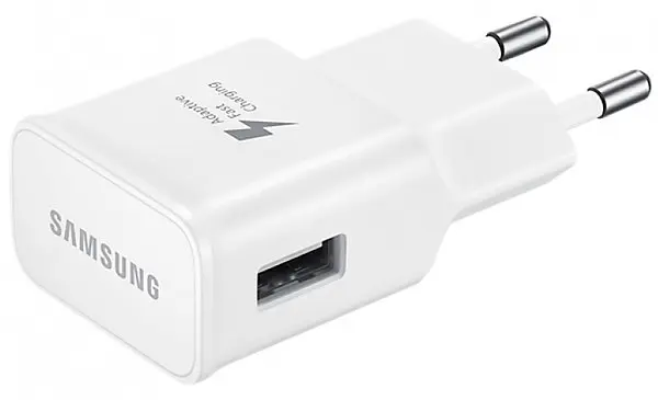 СЗарядное устройство для Samsung EP-TA20EWECGRU+ Type-C Cable 1EA белое - фото 2