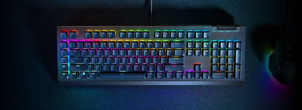 Клавіатура механічна BlackWidow V4 X 110key, чорний Razer teh0025002 - фото 9