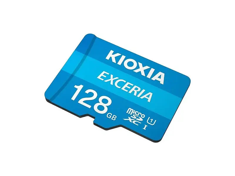 Карта пам'яті Kioxia Exceria G2 MicroSDXC + SD-адаптер 128 GB (LMEX2L128GG2) - фото 2