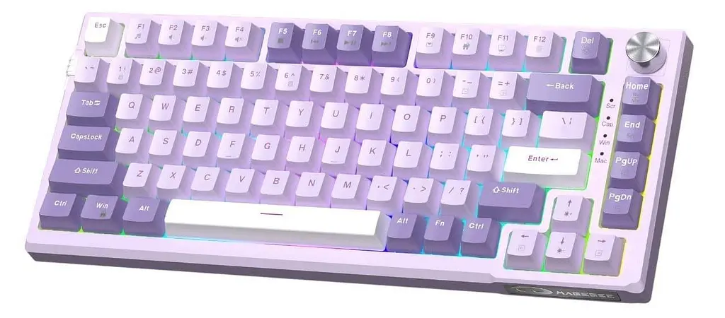 Клавіатура MageGee SKY 81 RGB Violet Switch (6971969727939) Violet (G-000003955) - фото 2