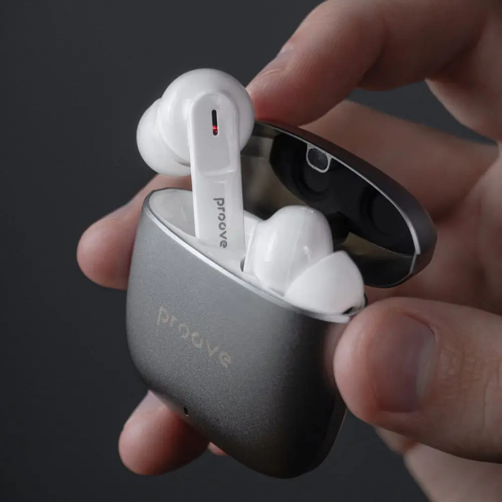 Бездротові навушники Proove Cold Sound TWS срібно-білі (49210 silver/white) - фото 10