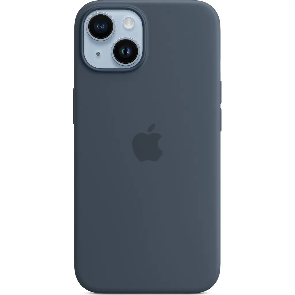 Чохол до мобільного телефона Apple iPhone 14 Plus Silicone Case with MagSafe - Storm Blue,Model A2911 (MPT53ZE/A) - фото 3