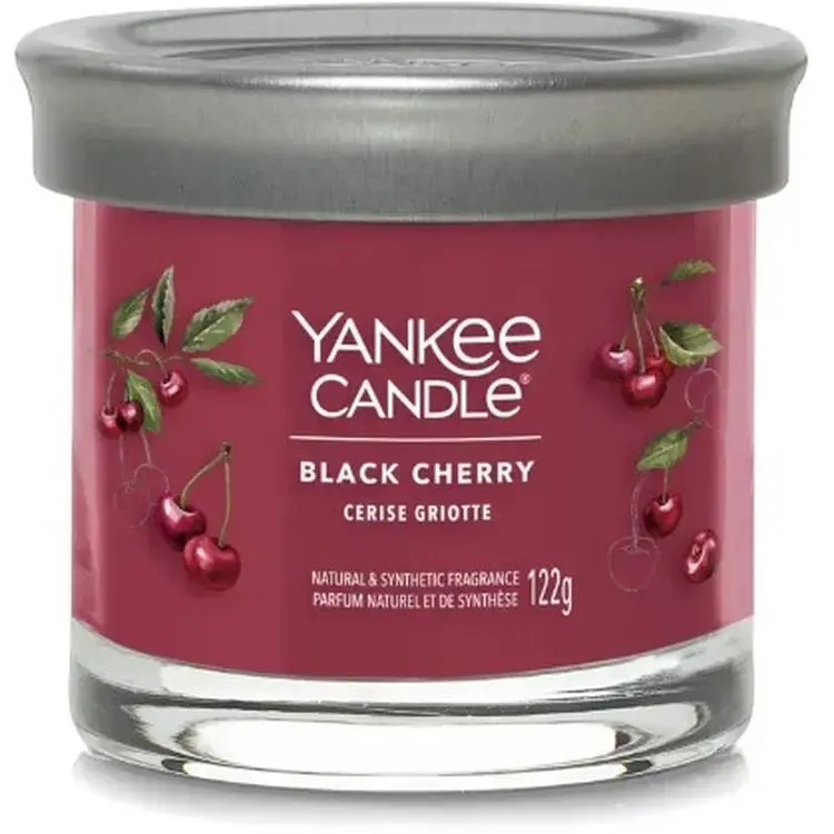 Свічка Yankee Candle Small Black Cherry Чорна вишня 122 г (1744738E) - фото 2