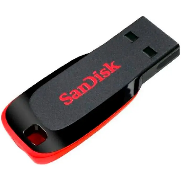 USB флеш-накопичувач SanDisk Cruzer Blade 128GB USB-A 2.0 (SDCZ50-128G-B35) [128357] - фото 2