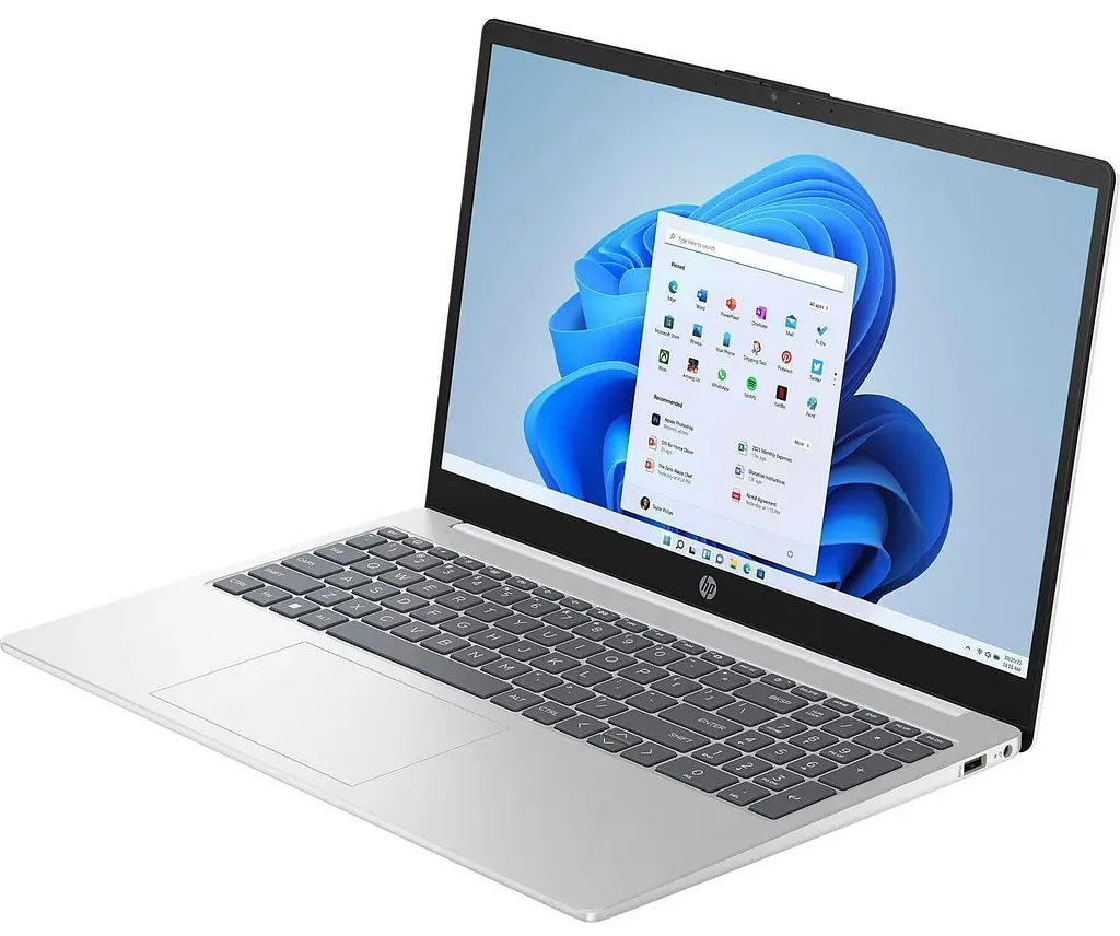 Ноутбук HP 15.6 15-fc0315ua FHD IPS/Ryzen 5 7520U/16GB/512SSD/UMA/DOS/White (D06H3EA) - фото 3