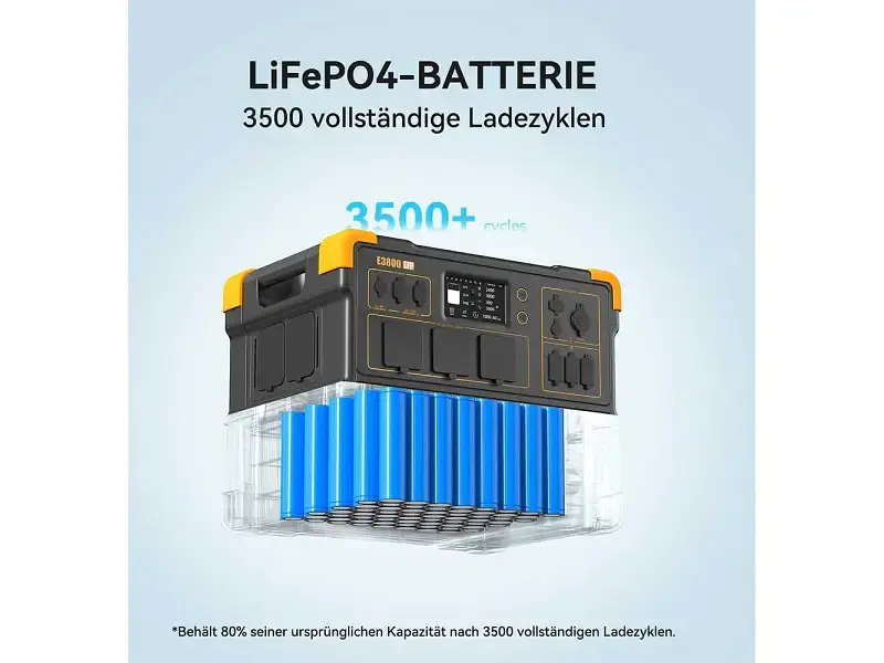 Зарядная станция Pecron E3800LFP - фото 8