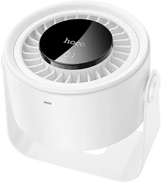 Вентилятор портативний Hoco HX66 desktop circulating fan white - фото 3