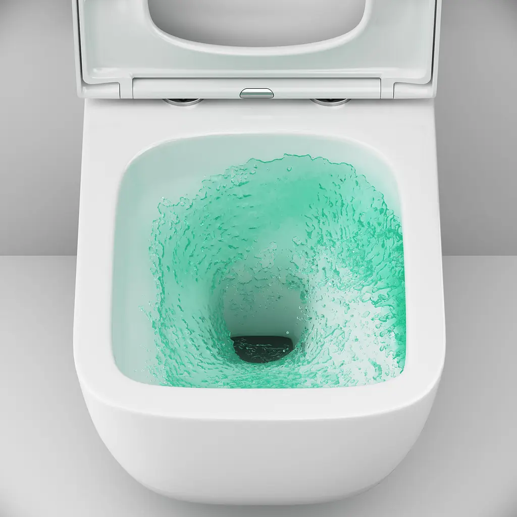 Унітаз підвісний AM.PM Gem AquaSpin із сидінням з мікроліфтом white CGA1901SC - фото 6