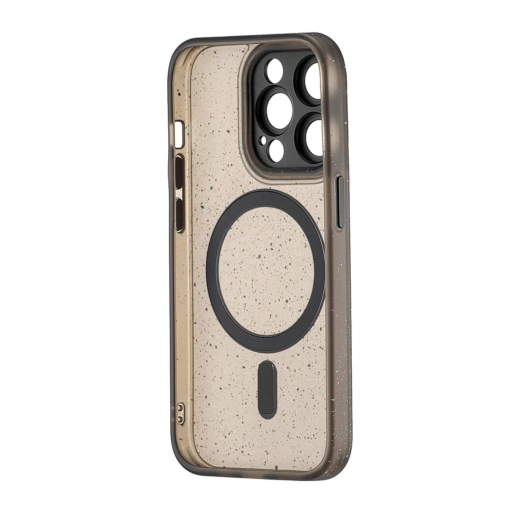 Чохол Splatter with MagSafe iPhone 14 Pro Black - фото 3
