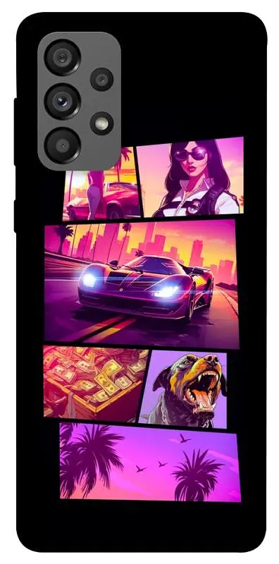 TPU чохол Demsky GTA vibes для Samsung Galaxy A73 5G
