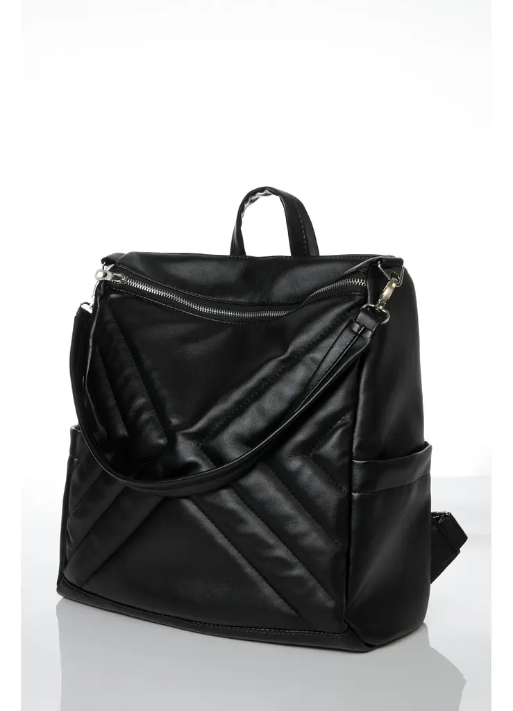 Жіночий рюкзак Sambag Trinity MSS black 34 х 31 х 15 см (28313002) - фото 2