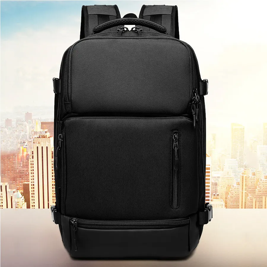 Рюкзак городской Ozuko 9405S 22л с отделением для ноутбука 16" Black (16198) - фото 10