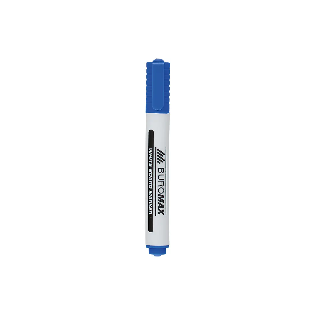 Маркер Buromax для магнітних дошок, синій, 2-4 мм, спиртова основа (BM.8800-02) - фото 2