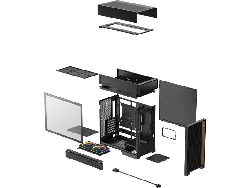 Корпус Deepcool CL660 Black (R-CL660-BKNNA0-G-1) - фото 11