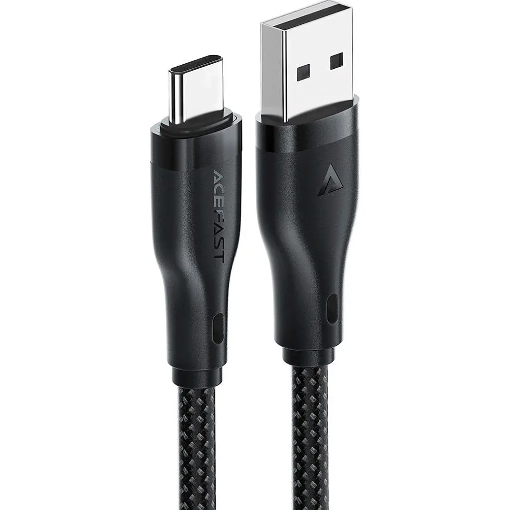 Дата кабель USB 2.0 AM to USB-C 1.2m 3.0A Acefast (6974316282693) - фото 2