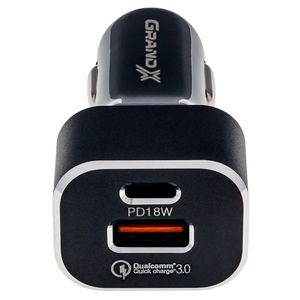 Зарядний пристрій Grand-X CH-29 PD 3.0, Quick Charge QС3.0, 1 TypeC, 1 USB (CH-29) - фото 3