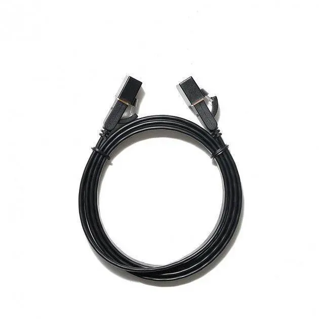 Патч корд Ugreen мережевий кабель 10 Гбіт \ Ethernet RJ45 Cat 7 плоский 0.5М Black (NW107) - фото 5