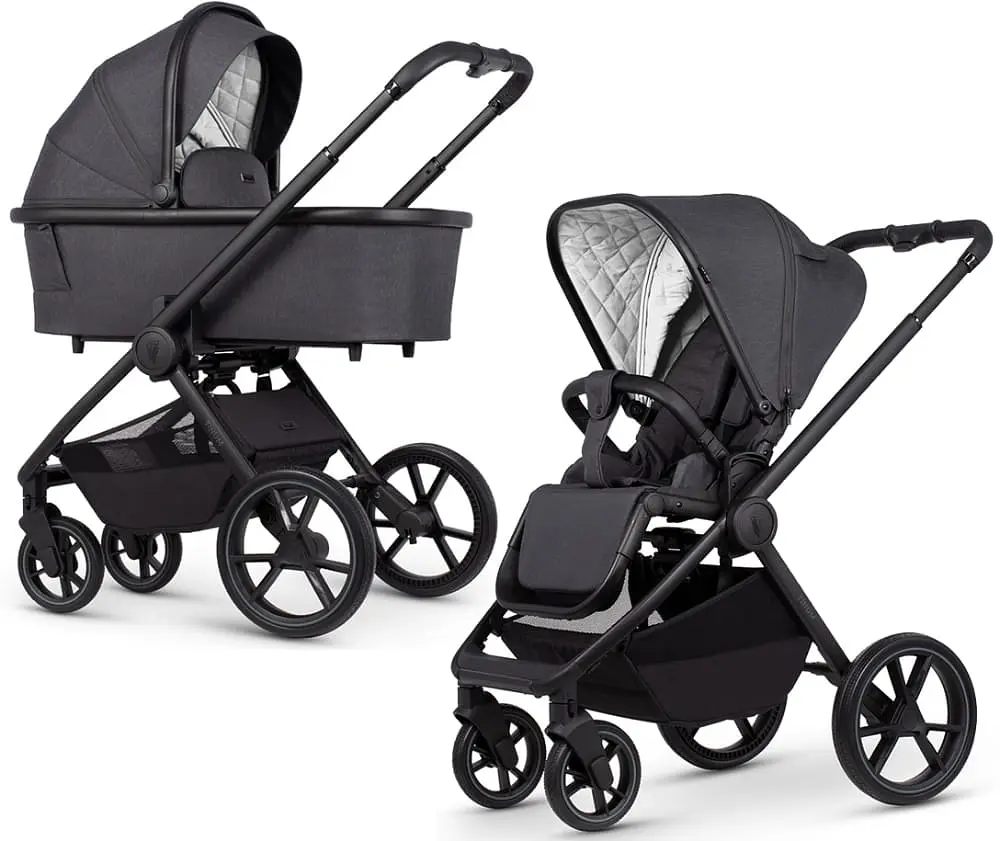 Универсальная коляска 2 в 1 Venicci Tinum Edge, Charcoal (5905261331724) - фото 2