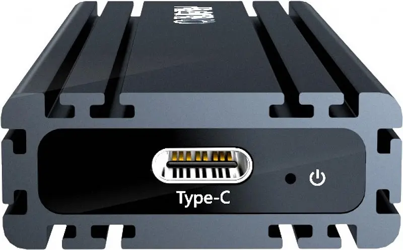 Кишеня зовнішня Maiwo K1686P для M.2 SSD NVMe (PCIe) Type-C grey - фото 4