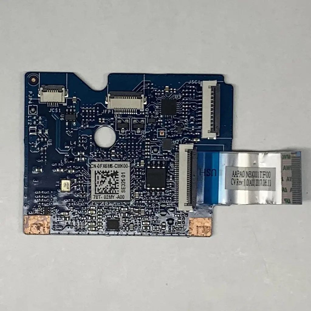 Плата аудіо Input/Output для ноутбука Dell Precision 7520 (LS-E325P) - фото 2