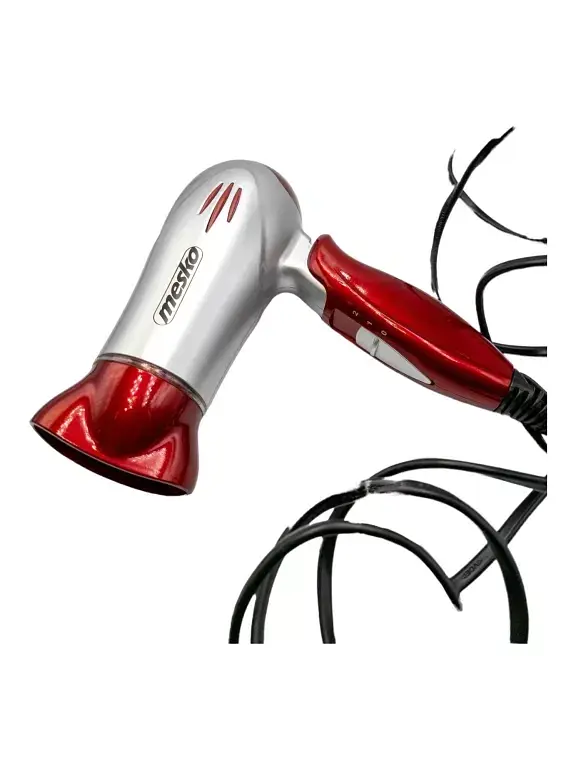 Фен дорожній Mesko MS 2226, 1200 Вт 2 швидкості підвісна петля компактний складана ручка 1 шт. сірий (33705-IS) - фото 6