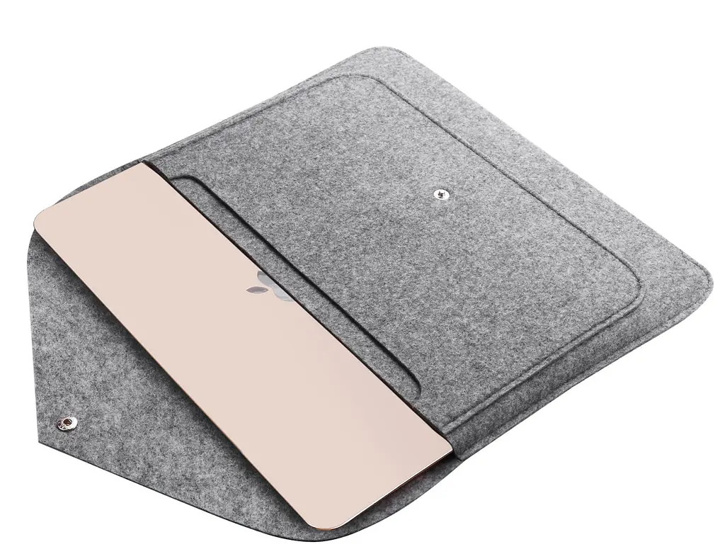 Чохол Gmakin Apple MacBook Pro 14` GM07-14 Felt Case (Grey) [73583] - фото 4