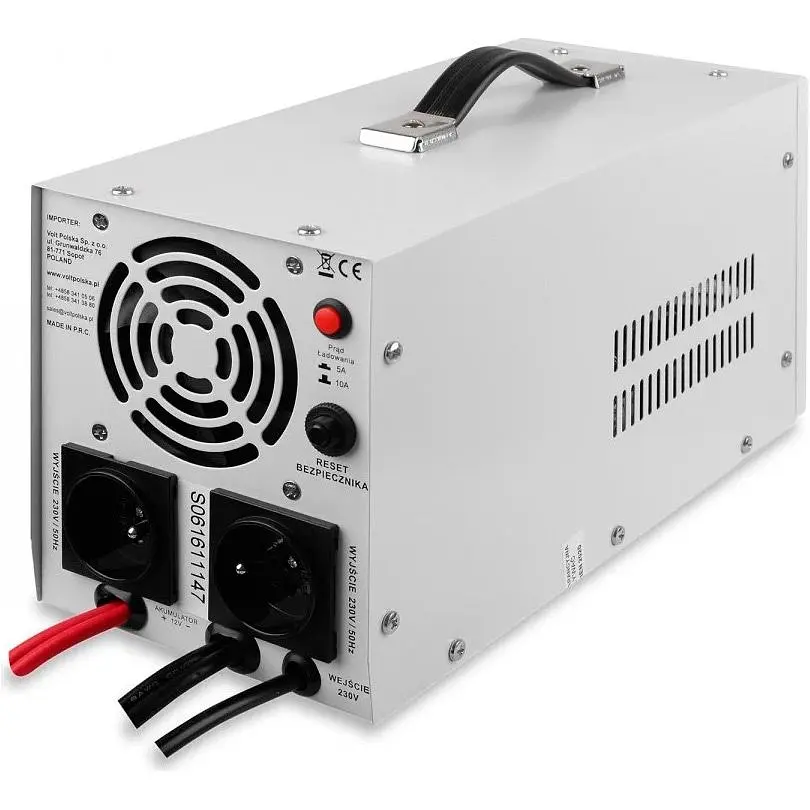 Джерело безперебійного живлення (ДБЖ) Volt Polska Sinus Pro 1000E 12V (3SP091012E) [107891] - фото 4