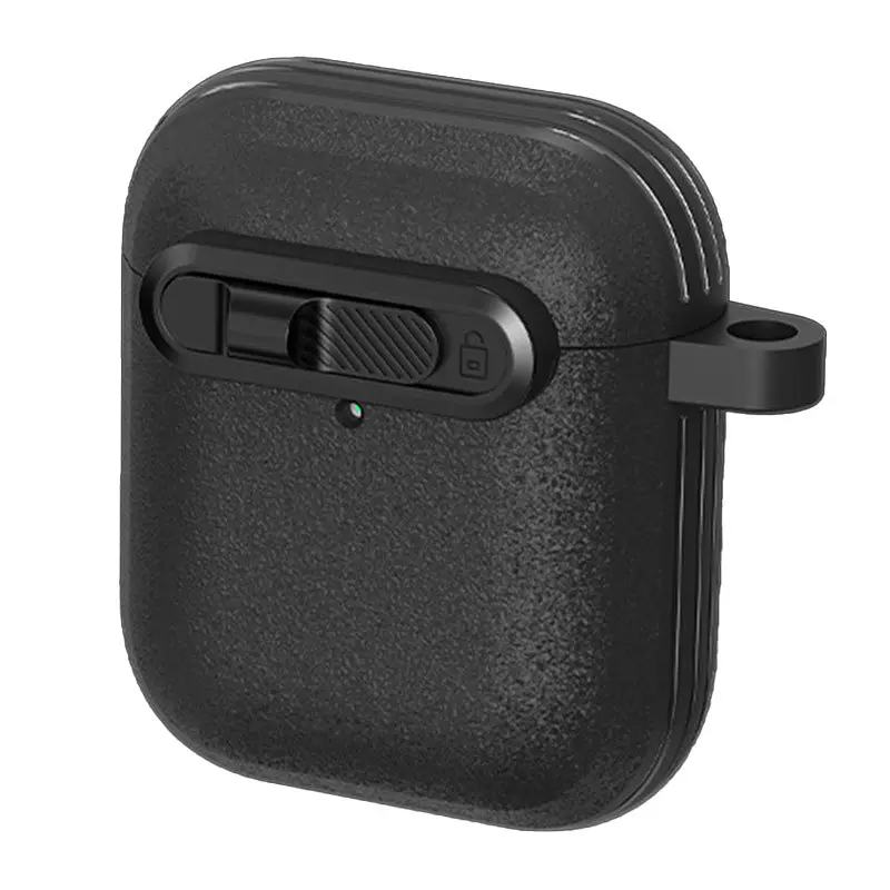 Футляр Frosted для навушників Airpods 1/2 Black - фото 3