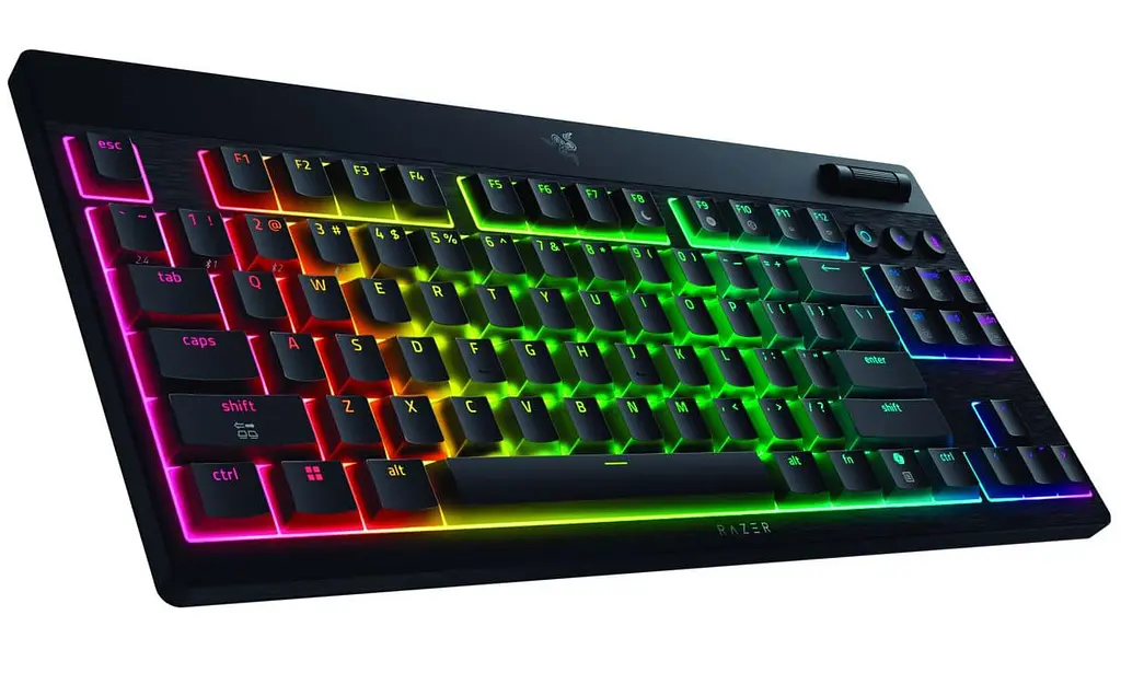 Клавиатура Razer BlackWidow V4 Low-Profile TKL Orange switch (RZ03-05450700-R3M1) - фото 2