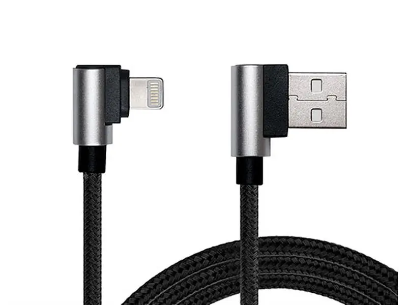 Кабель REAL-EL USB 2.0 AM to Lightning 1.0m Premium Black (EL123500034) - фото 3