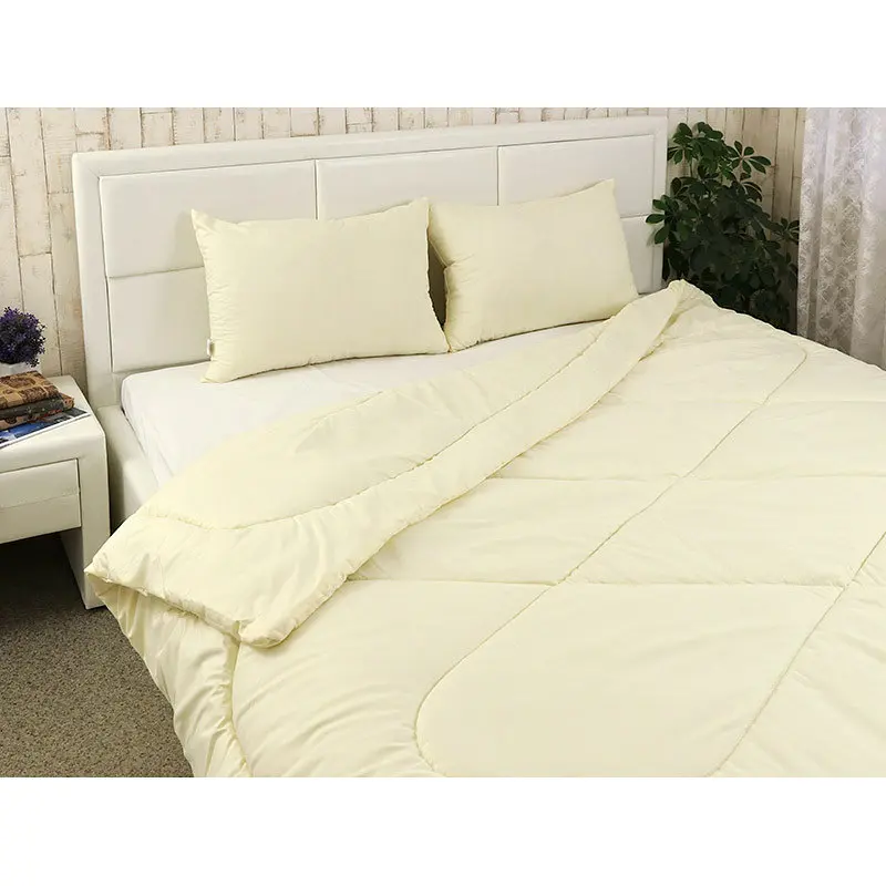 Одеяло Руно - Silicone всесезонное молочное двуспальное 172x205 см 300 гр/м2 (17538) - фото 4