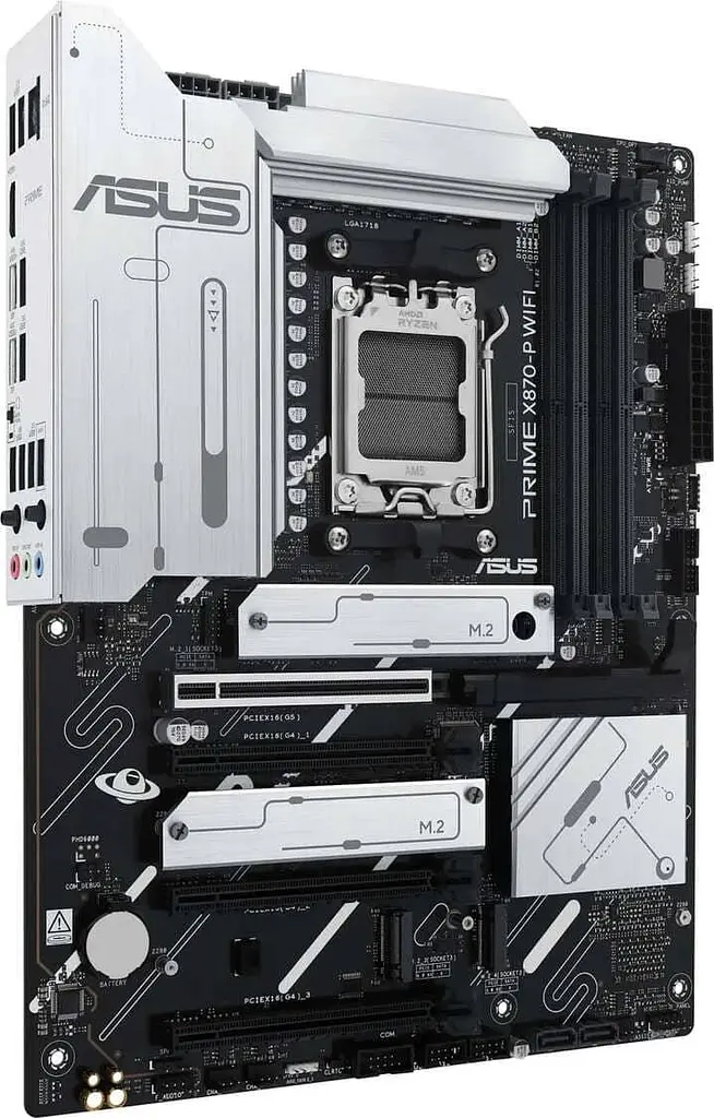 Материнська плата ASUS PRIME X870-P WIFI (PRIME X870-P WIFI) (Socket AM5, AMD X870, ATX) - фото 3
