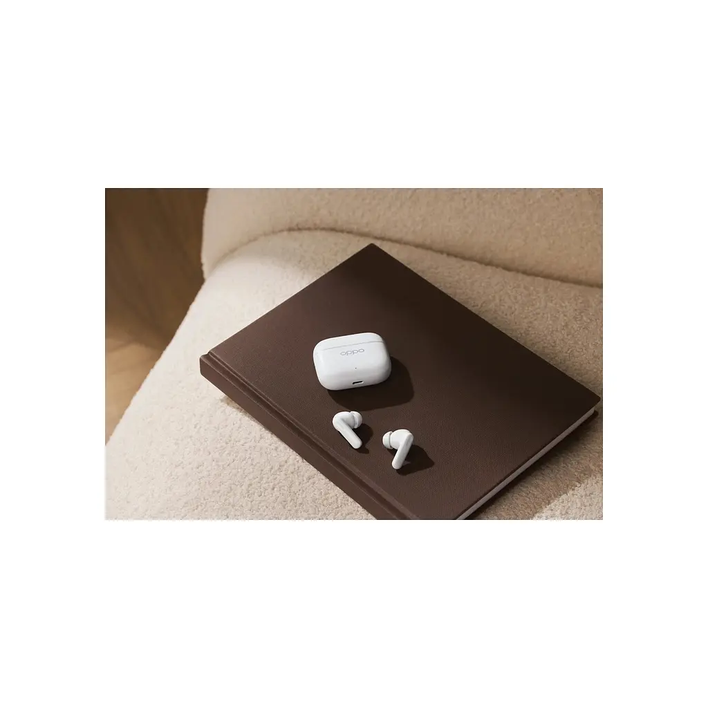 Навушники Oppo Enco Buds3 Pro Glaze White (ETEK1 Glaze White) - фото 8