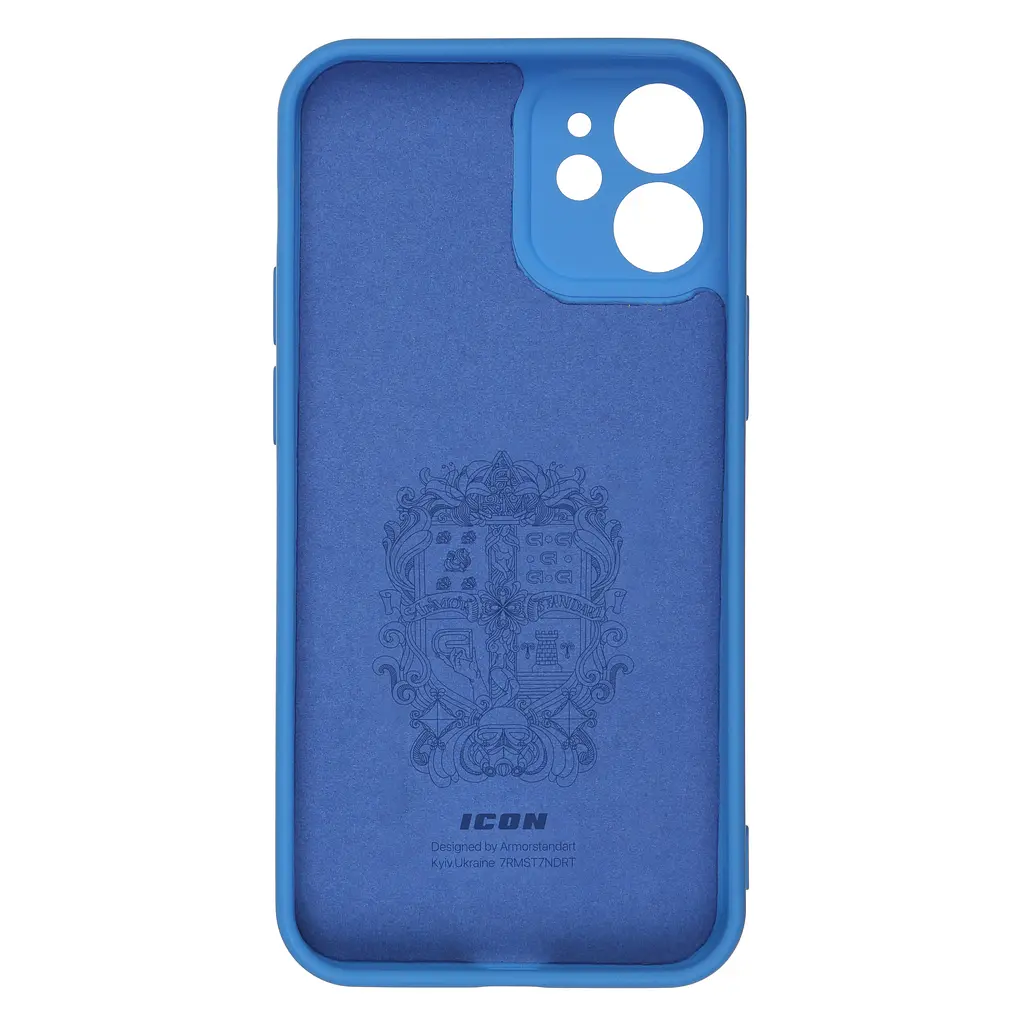 Чехол ArmorStandart ICON для Apple iPhone 12 Mini Camera cover Light Blue (ARM57481) - фото 2