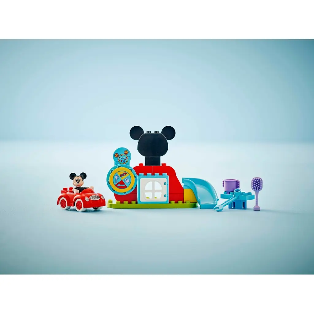 Конструктор LEGO DUPLO Disney Микки Маус Клубный дом и автомобиль 27 деталей (10454) - фото 6