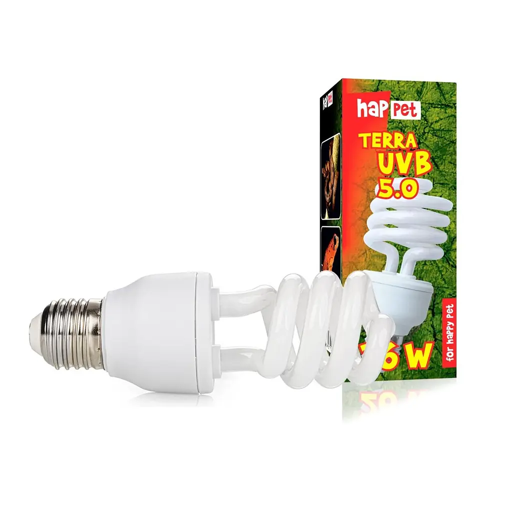 Лампа Terra UVB 5.0, 26W Happet, (BUV3)
