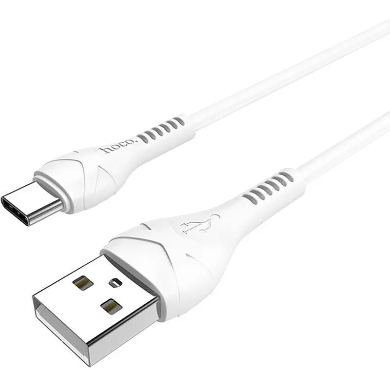 USB Cable Hoco X37 Cool Power Type-C White 1m - фото 3