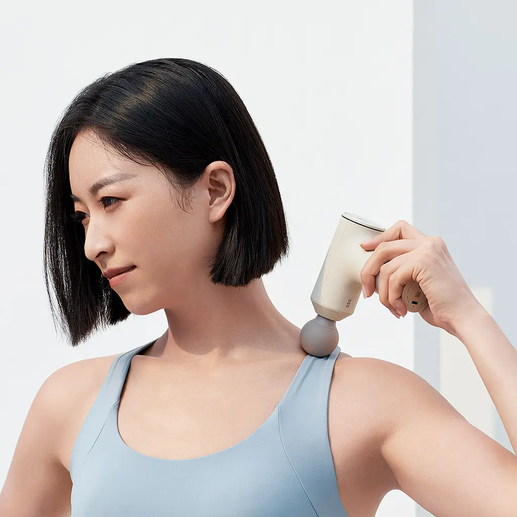 Ударний масажер для тіла Xiaomi MiJia Massage Mini (YMJM-M351) Blue - фото 4