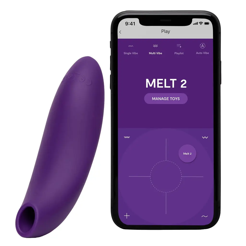 Стимулятор We-Vibe Melt 2 Вакуумний клітора зі смарт-управлінням